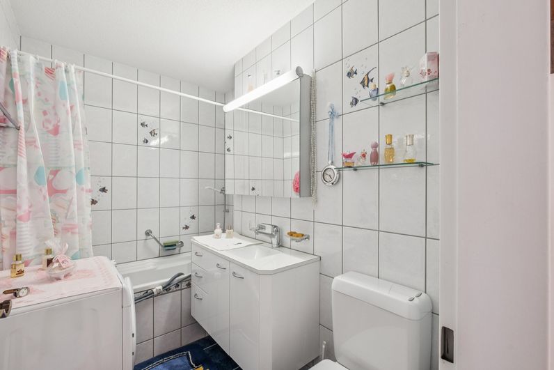 Badezimmer der Eigentumswohnung in Langenthal